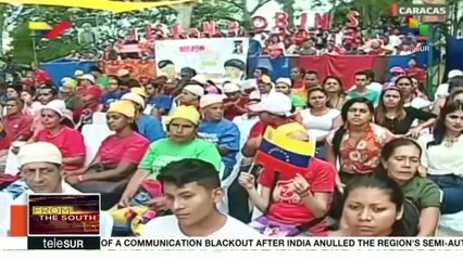 FtS: Nicolas Maduro Invites Venezuelans to Join Protest Against Trump