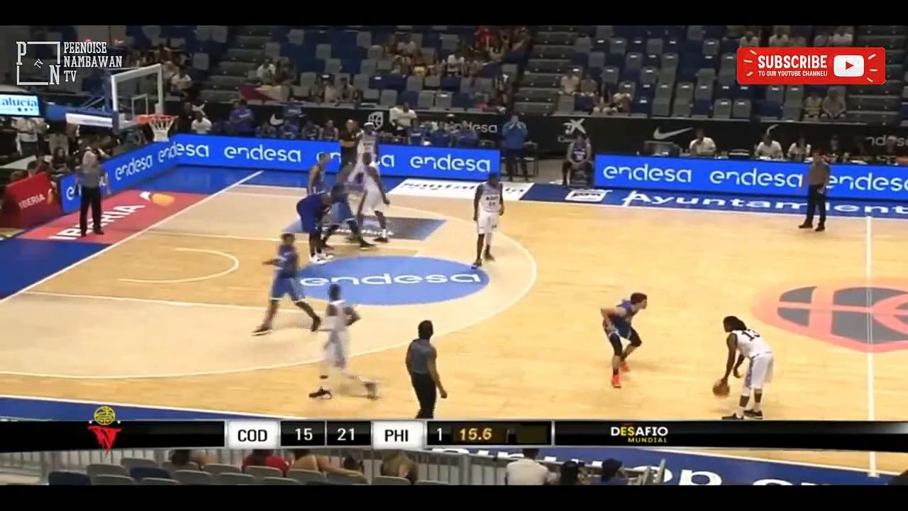 Gilas Pilipinas vs Congo  / Torneo de Malaga  - Aug. 10, 2019  Part 1