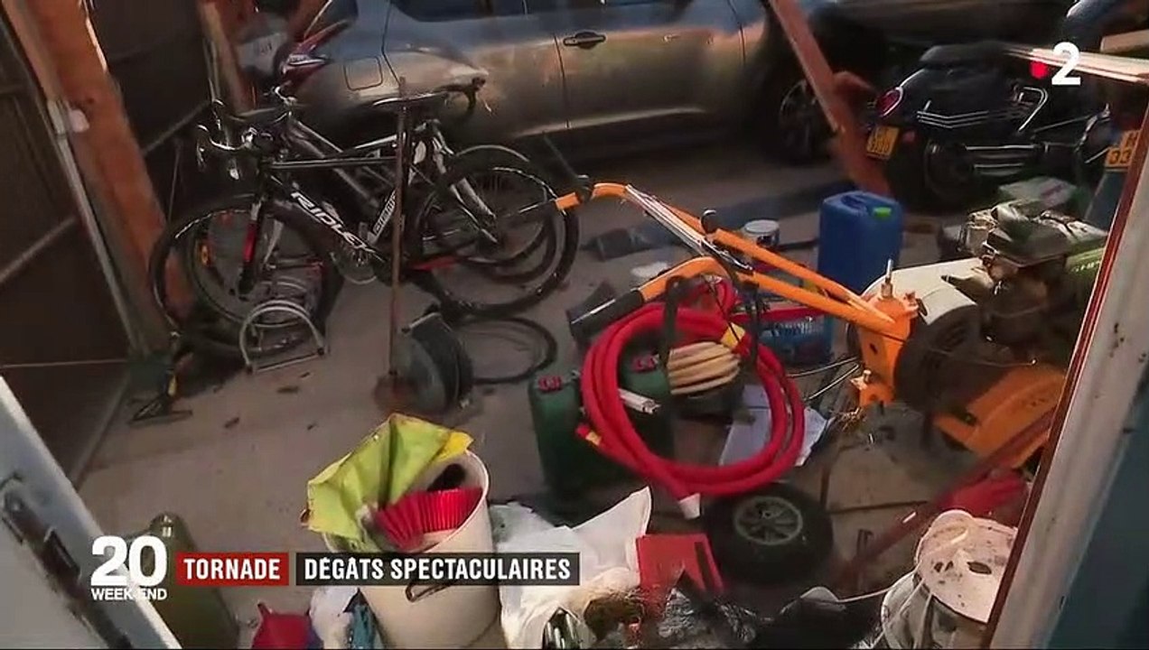 "Ca a duré une ou deux minutes, pas plus" : une tornade fait d'importants dégâts dans le Grand Est et au Luxembourg