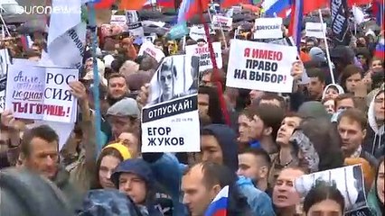 Новые протесты и задержания