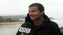 Obama and PM Modi had same purpose ,Bear Grylls Speaks To The Media About His Experience,Man Vs Wild