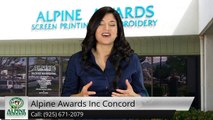 Alpine Awards Inc Concord  Exceptional Five Star Review by Jennifer F.
