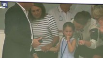 Princess Charlotte sticks out her tongue at charity yachting regatta