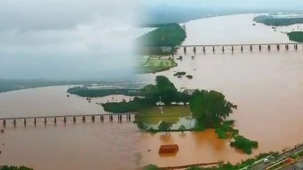 ಮೈದುಂಬಿ ಹರಿಯುತ್ತಿರುವ ತುಂಗಭದ್ರಾ ನದಿ... | Oneindia Kannada