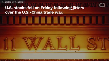 Wall Street Down Amid More Trade Woes