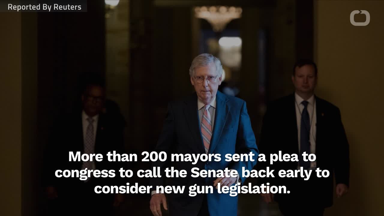 Mitch McConnell Rejects Mayors' Plea For Gun Legislation