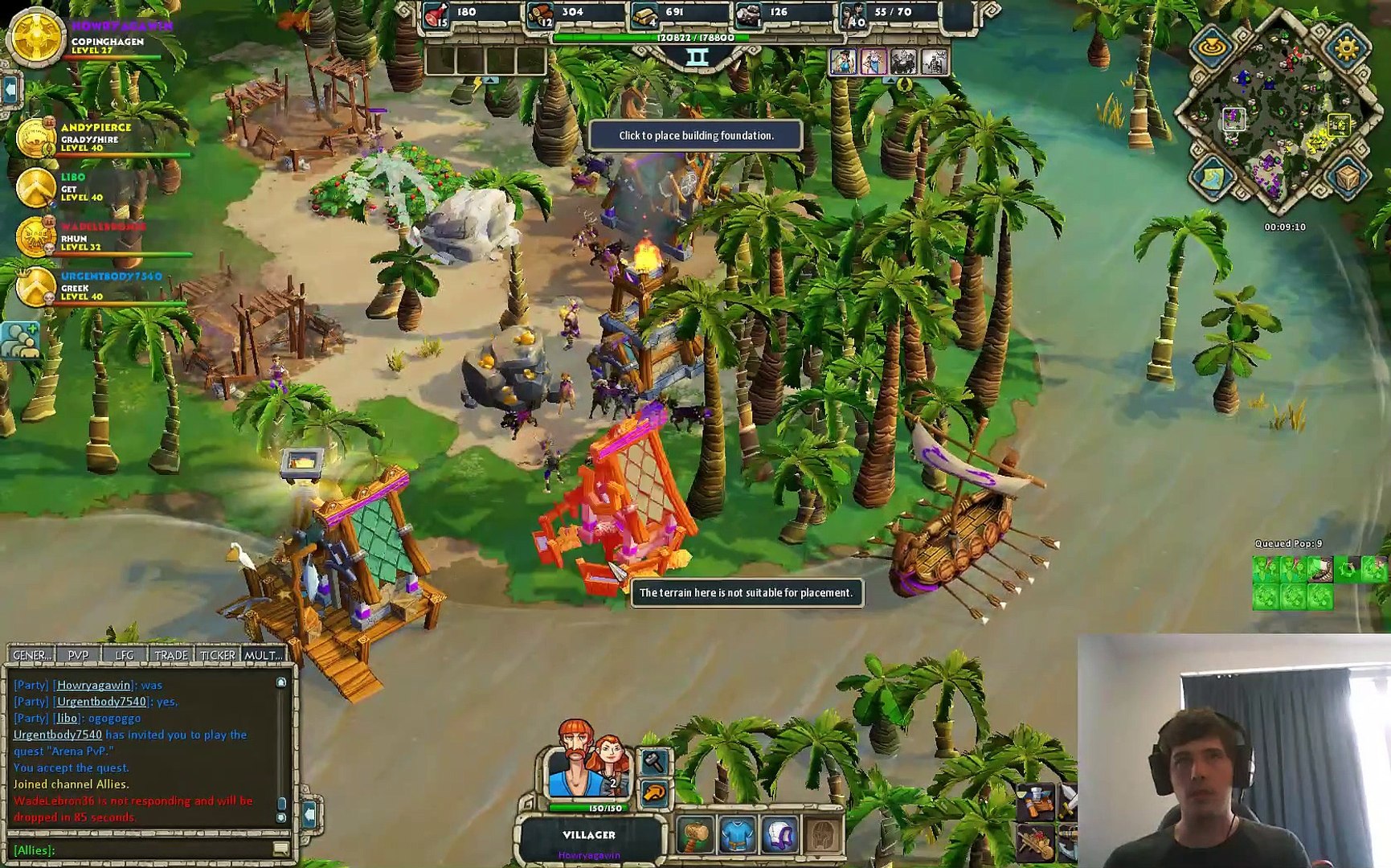 Age of Empires Online Project Celeste Arena 2v2 Gameplay - video ...