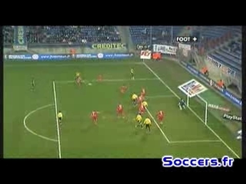 Sochaux-Valenciennes 1-0 Brechet