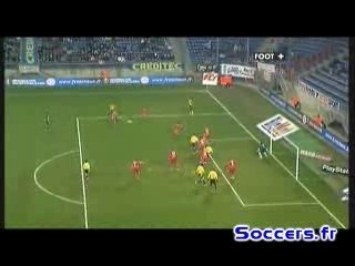 Sochaux-Valenciennes 1-0 Brechet