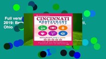 Full version  Cincinnati Restaurant Guide 2019: Best Rated Restaurants in Cincinnati, Ohio - 500