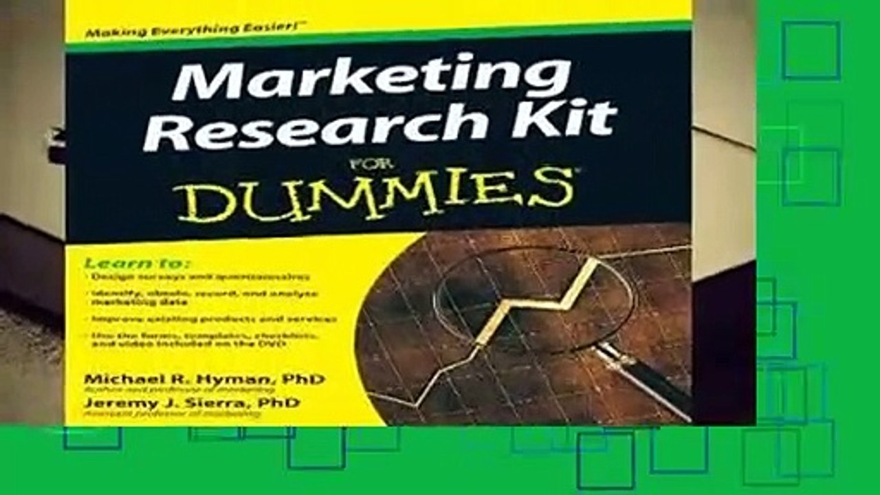 Full version  Marketing Research Kit For Dummies  Best Sellers Rank : #3