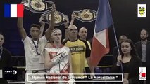 La marseillaise , championnat du monde à Gayant Expo Douai le 12 avril 2019