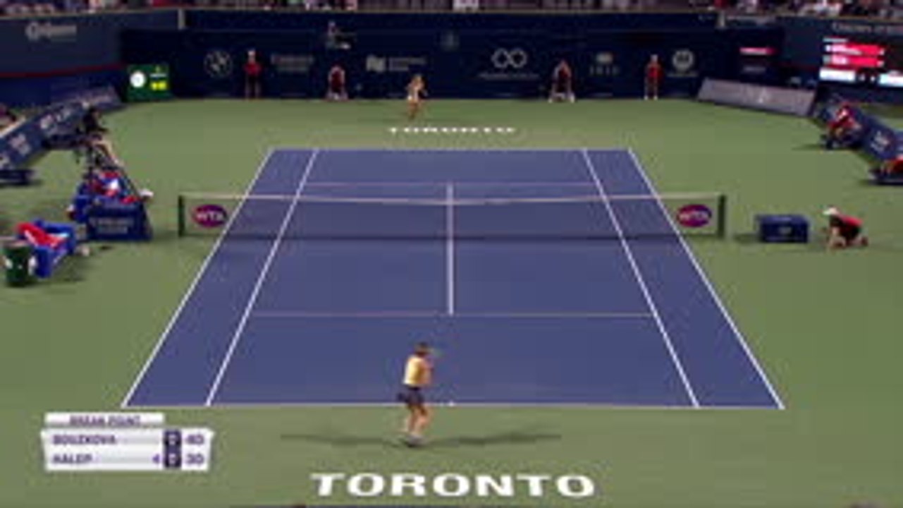 Toronto - La surprise Bouzkova fonce vers Serena Williams