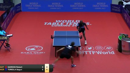 Descargar video: Robert Gardos vs Segun Toriola | 2019 ITTF Nigeria Open Highlights (R32)