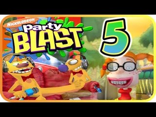 Nickelodeon Party Blast Gameplay Part 5 - Racing (GCN, Xbox, PC)