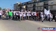Entre 200 et 300 personnes pour la marche blanche de Tarascon.