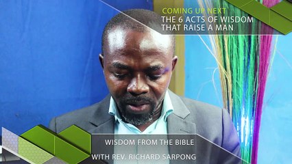 6 acts of wisdom of solomon