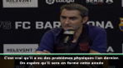 Barça - Valverde : "On espère qu'Umtiti sera en forme cette année"