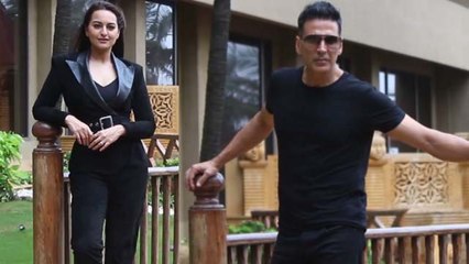 Akashay Kumar & Sonakshi Sinha  promotes Mission Mangal in unique way; Watch Video | FilmiBeat