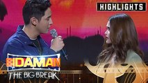 Dan Delgado and Elisse Joson in Matinee Matibay round | It's Showtime BidaMan