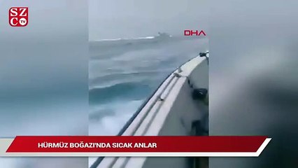 İran hücumbotları, İngiliz firkateynini uzaklaştırdı