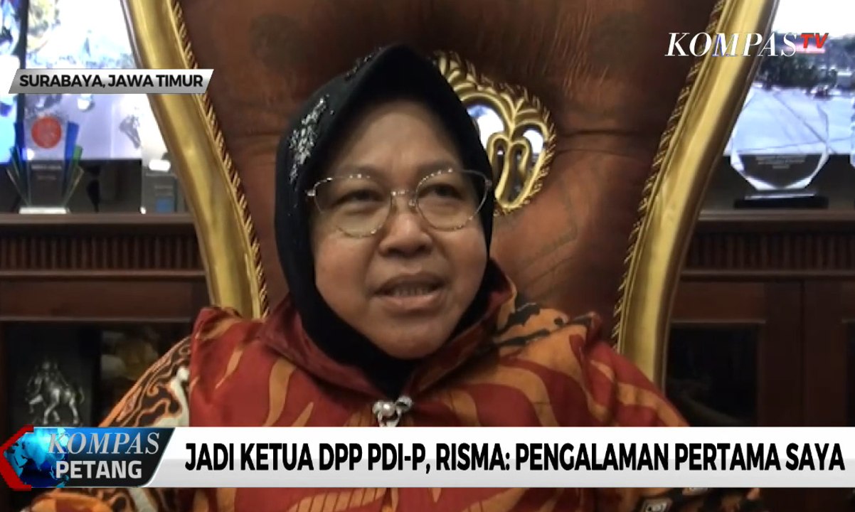 Jadi Ketua DPP PDI-P, Risma: Pengalaman Pertama Saya