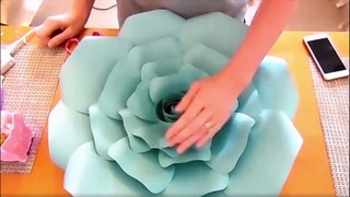 DIY-How to make flowers from papercraft