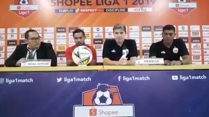 Komentar Pelatih Persija Jakarta Usai Imbang oleh Bhayangkara FC dengan Skor 1-1