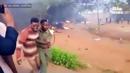 ऑयल टैंकर पलटने से विस्फोट, 57 की मौत; पुलिस ने कहा- मारे गए लोग तेल चोरी कर रहे थे