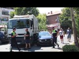 Tiranë- Shoferi i makinës së mbeturinave tapë në timon, merr para 3 mjete/ Arrestohet