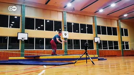 Der verrückte Este: Slackline-Akrobat Jaan Roose | Euromaxx