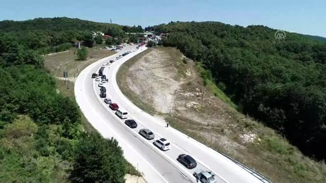 Dereköy Sınır Kapısı'nda bayram yoğunluğu - KIRKLARELİ