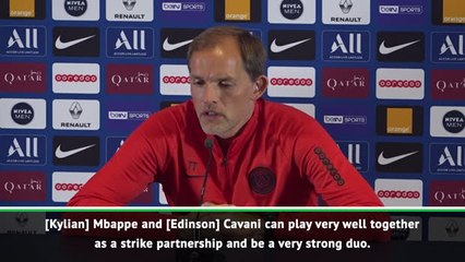 Mbappe and Cavani can play together successfully - Tuchel