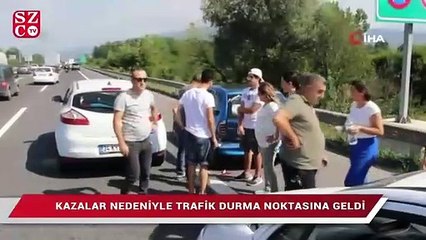 TEM’de trafik durma noktasına geldi!