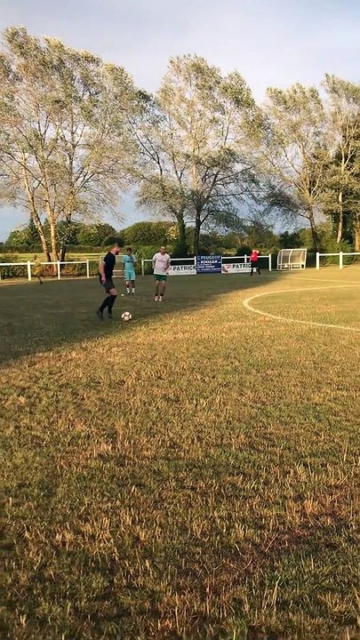 Entrainement du 9 août : Atelier devant le but