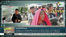 Guatemala: pueblo maya se manifiesta en frontera con México