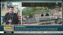 Indígenas de Huehuetenango exigen auditar acuerdos de Jimmy Morales