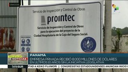 下载视频: Panamá:rechazan iniciativa de gestión privada para proyectos estatales