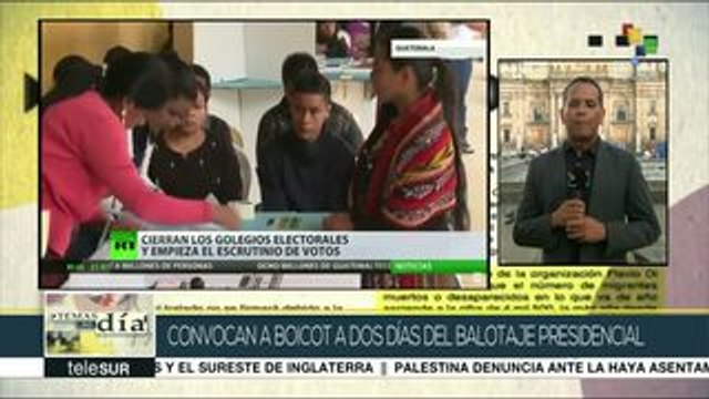 Guatemala: denuncias por fraude centran horas previas a presidenciales