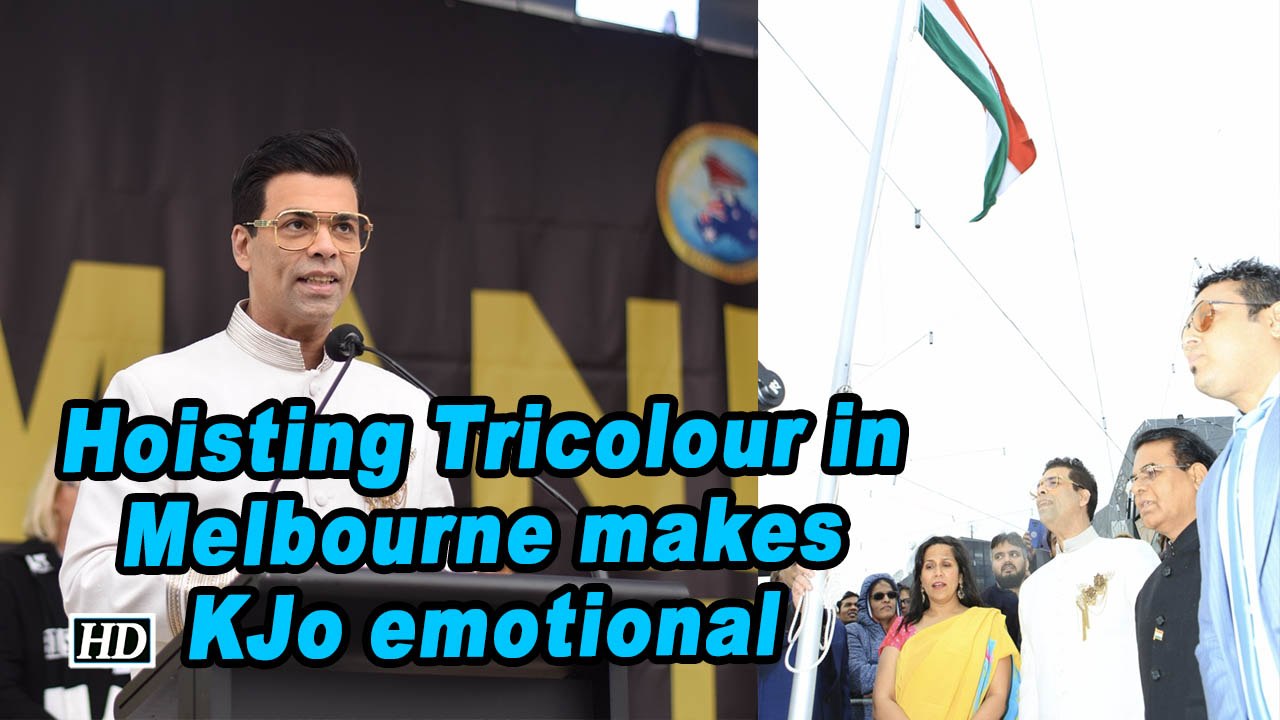 Hoisting Tricolour in Melbourne makes KJo emotional