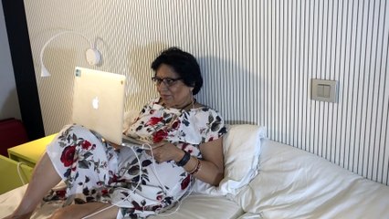 BDMV-181 Aruna Sharma working on new projects Appt 416 BBK Talent Home Bilbao, Aug 09, 2019
