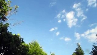 LONDON Sky cylinder shape UFO caught move slow Amazing footage
