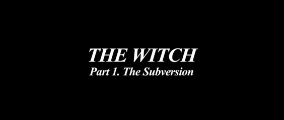 THE WITCH - PART1 - THE SUBVERSION (2018) Trailer VOST-ENG - KOREAN