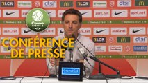 Conférence de presse AS Nancy Lorraine - FC Lorient (1-1) : Jean-Louis GARCIA (ASNL) - Christophe PELISSIER (FCL) - 2019/2020