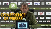 Conférence de presse EA Guingamp - US Orléans (1-0) : Patrice LAIR (EAG) - Didier OLLE-NICOLLE (USO) - 2019/2020