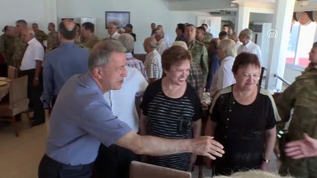 Akar ve TSK'nin komuta kademesi KKTC'de