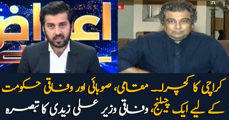 Ali Zaidi comments over Karachi cleanliness campaign