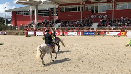 Spectacle de l’écurie El Duende lors de la 31e édition du NHS