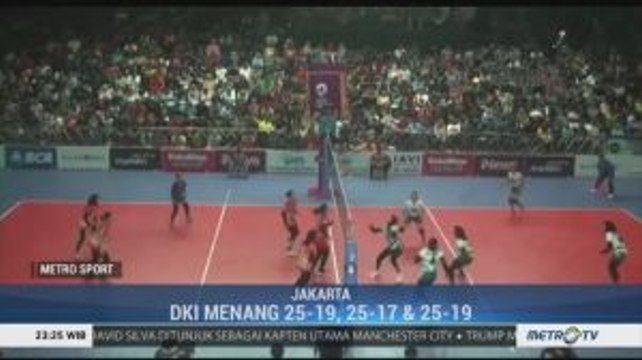 Tim Voli Putri DKI dan Putra Jawa Barat Juara Pra PON 2020