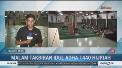 Jemaah Salat Id Sudah Berdatangan ke Masjid Sunda Kelapa